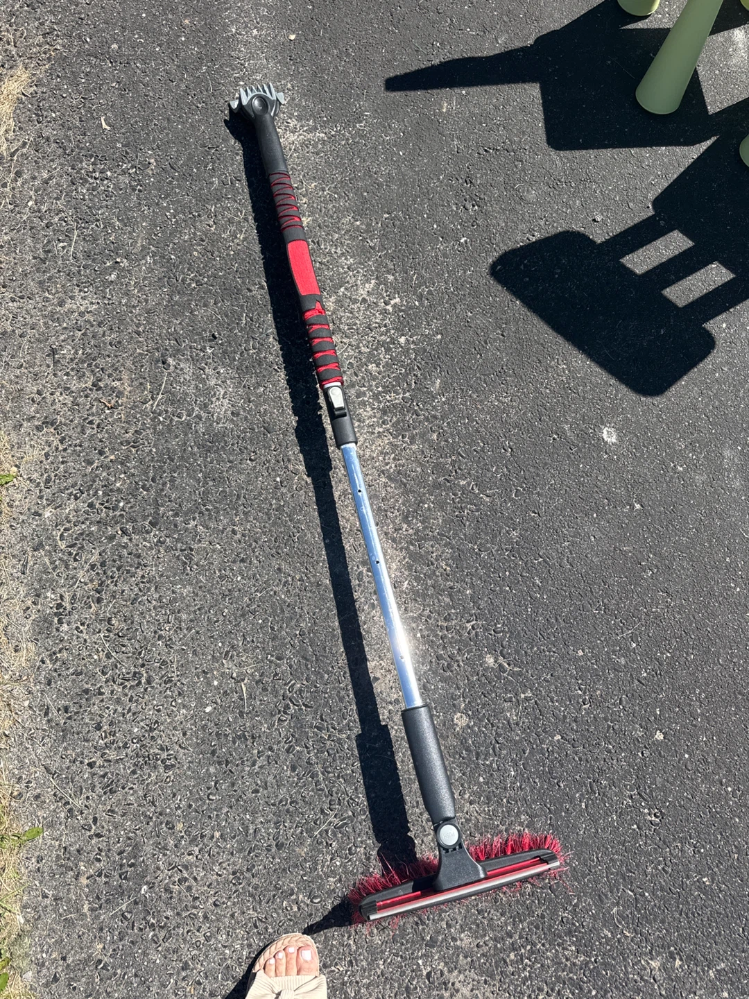Extendable Snow Brush and Ice Scraper - photo 3