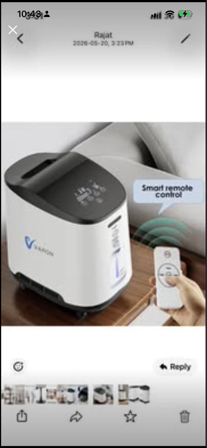 New VARON Portable Oxygen Concentrator - photo 4
