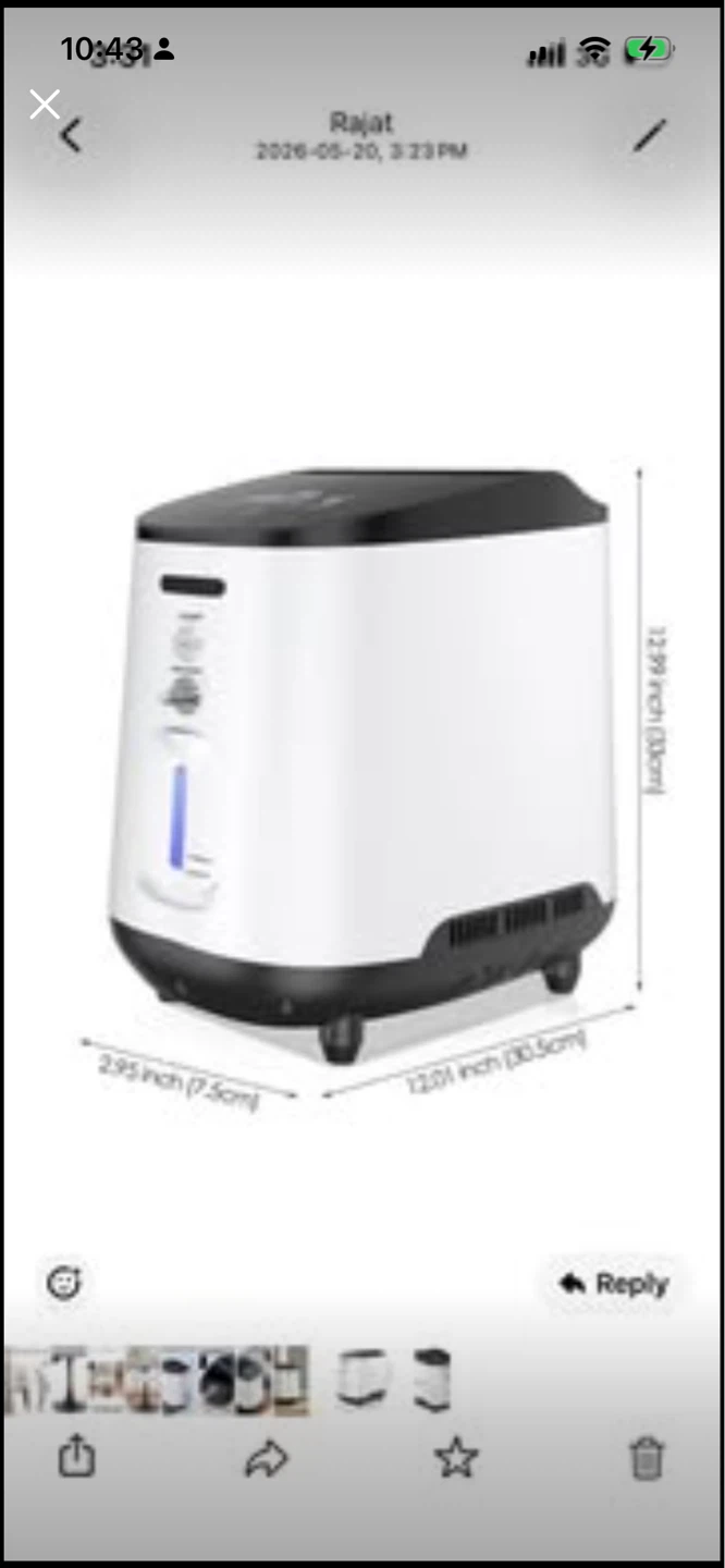 New VARON Portable Oxygen Concentrator - photo 2