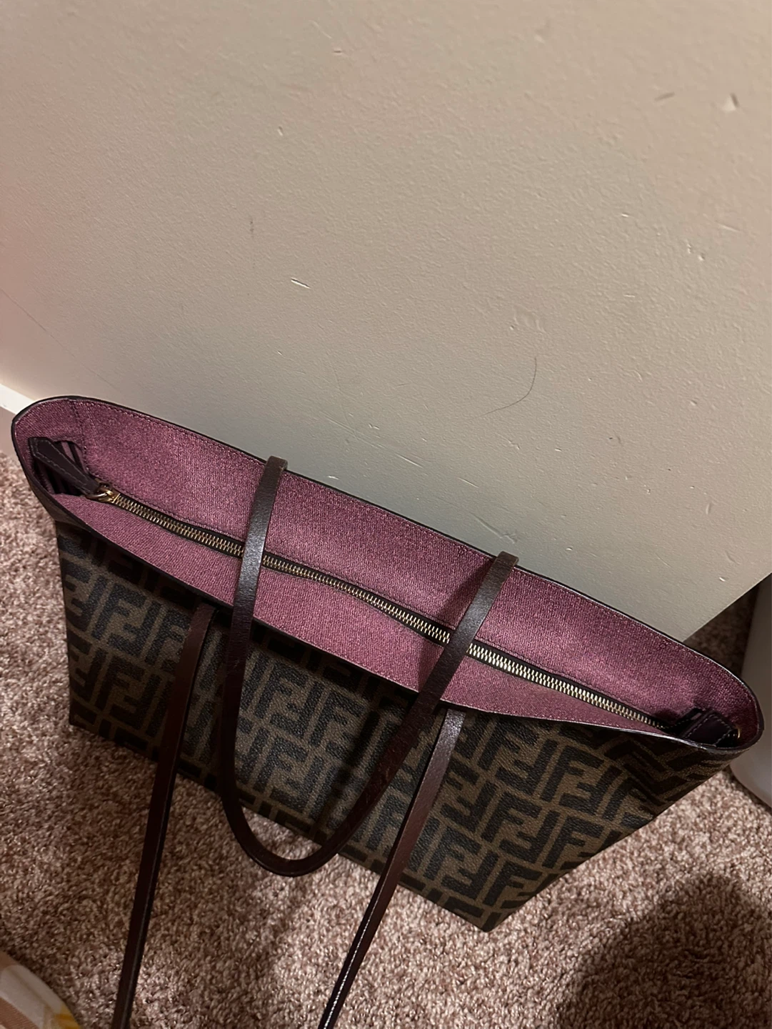 Fendi Zucca Monogram Tote Bag - photo 3