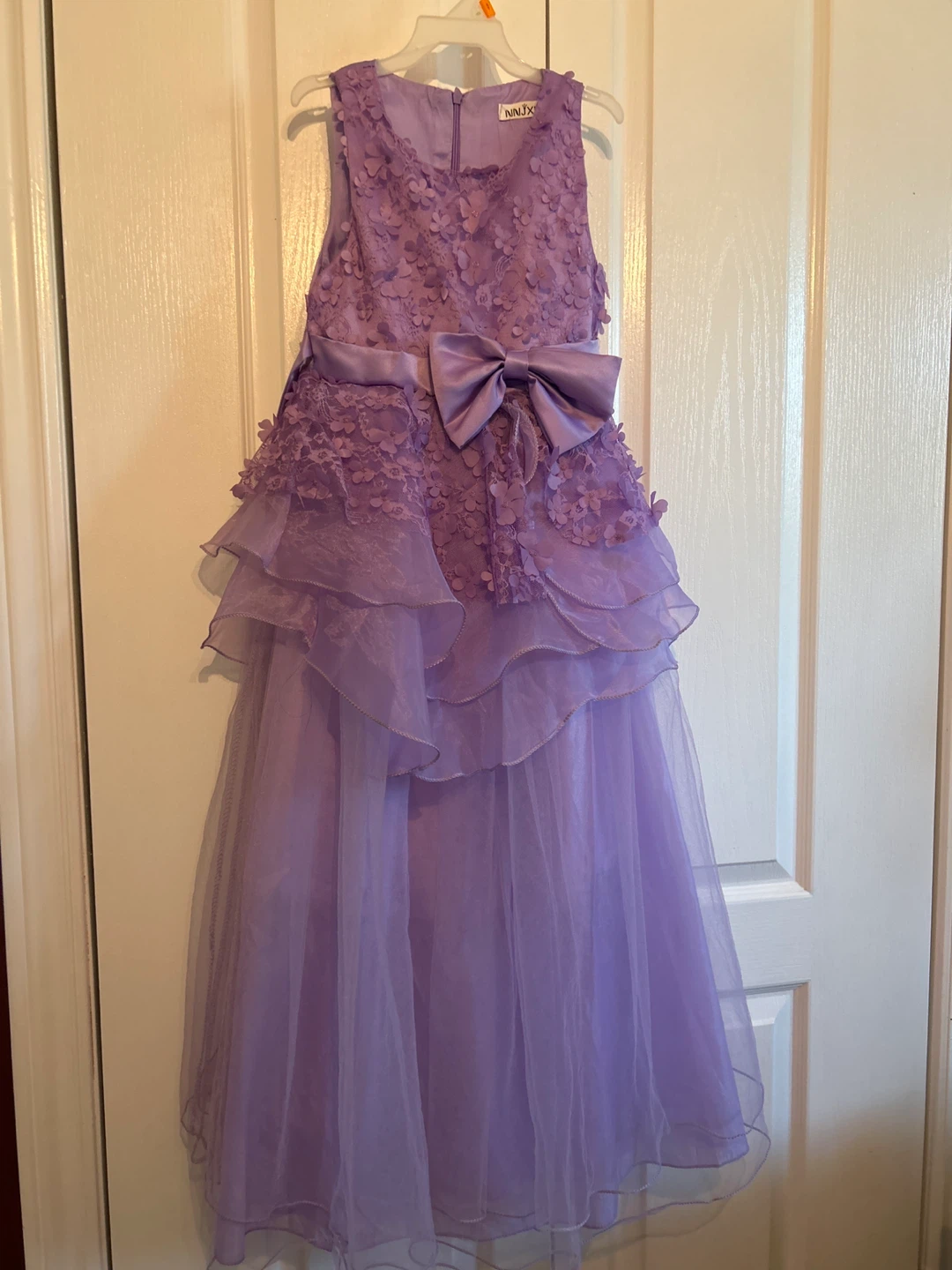 NNJX Lavender Flower Girl Dress (size 130)