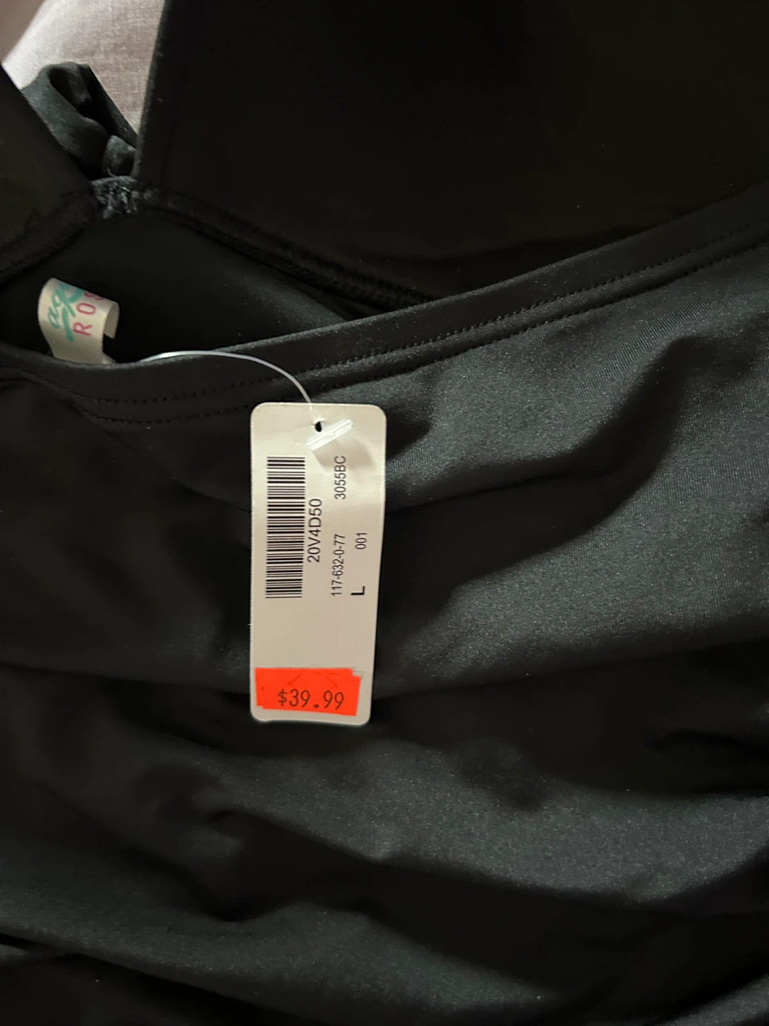 La Vie en Rose Aqua Black Ruffle Swimsuit - photo 3