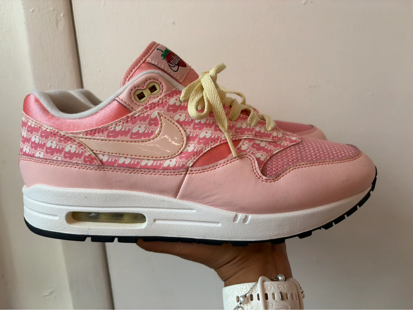 Nike Air Max 1 Premium strawberry lemonade size 10 - photo 2