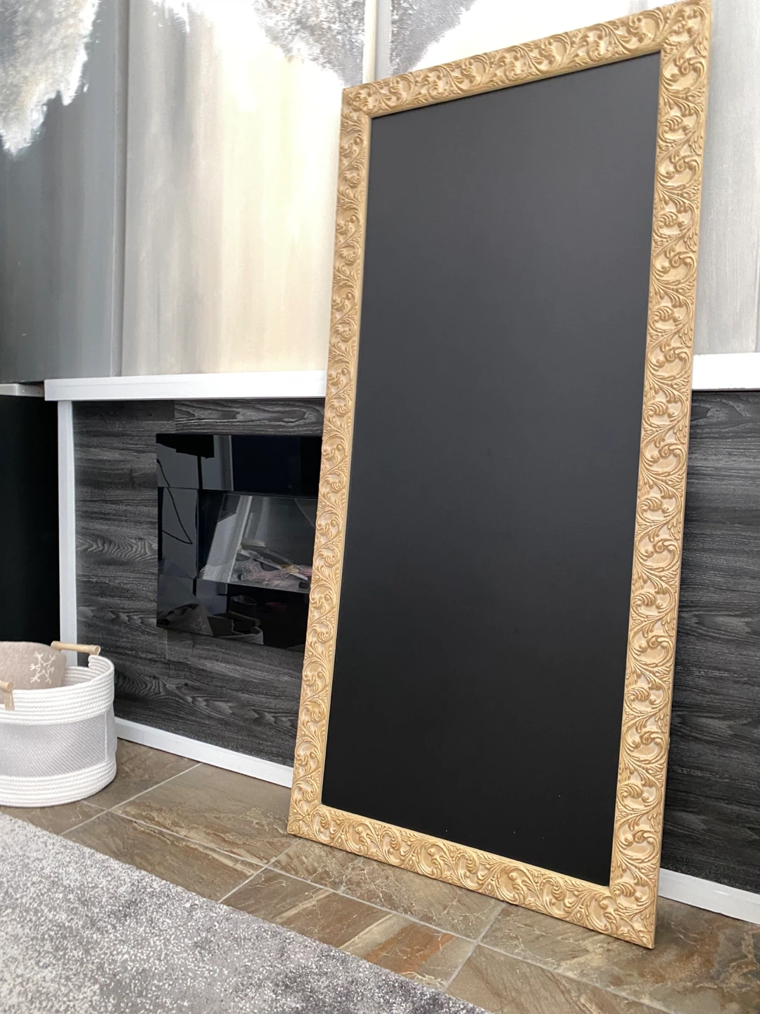 $30 Today only! Large Ornate Framed Chalkboard paid $169 - photo 2