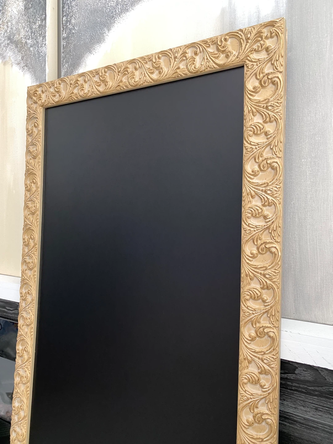 $30 Today only! Large Ornate Framed Chalkboard paid $169 - photo 3
