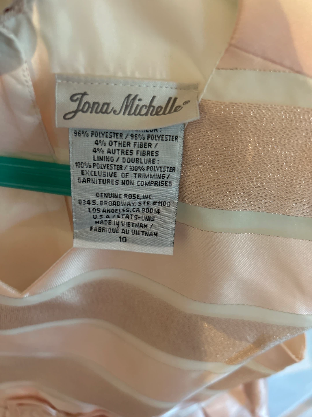 Jona Michelle Girls Dress (Size 10) - photo 2
