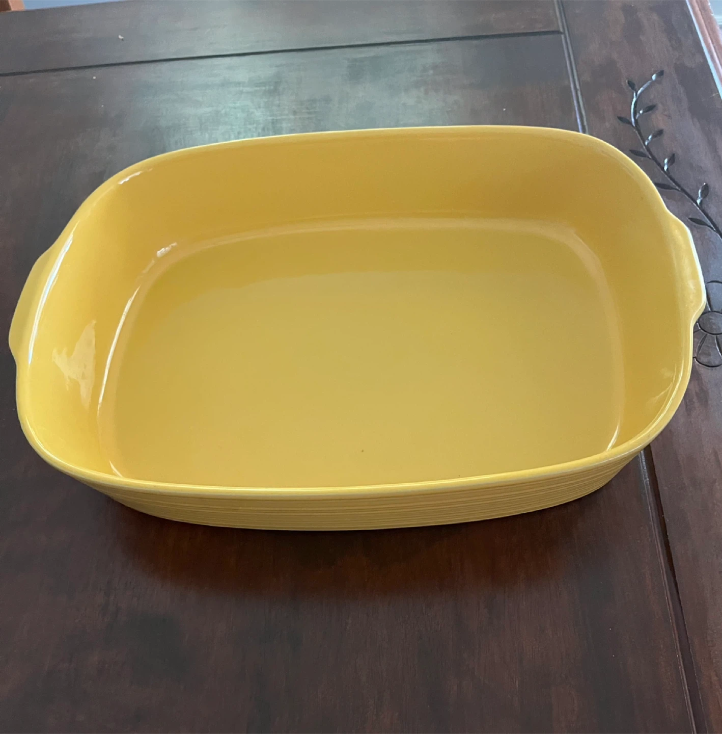 DELTIS Yellow Baking Dish