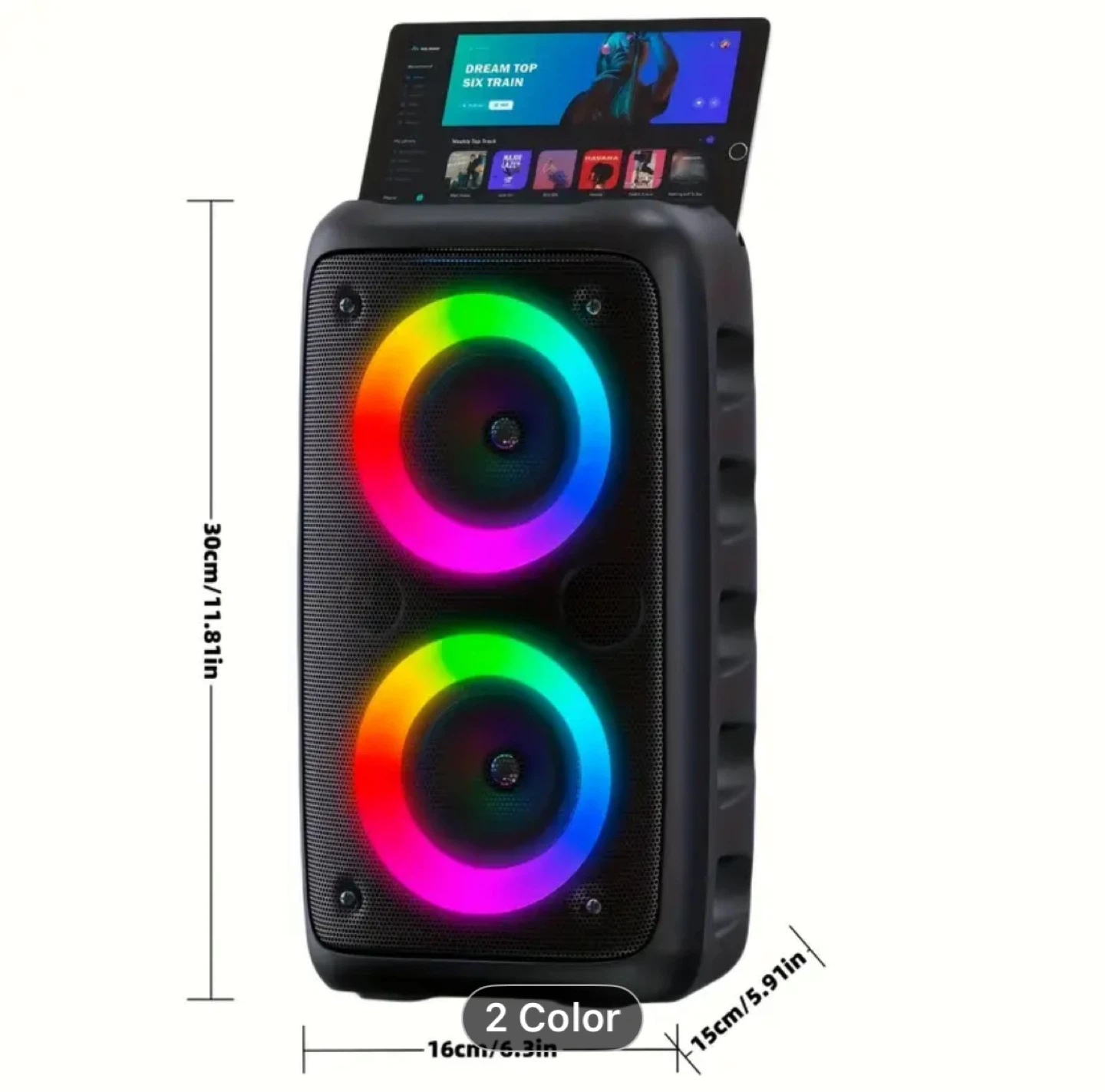 Portable Wireless Speaker ABS-3202 with Microphone - photo 4