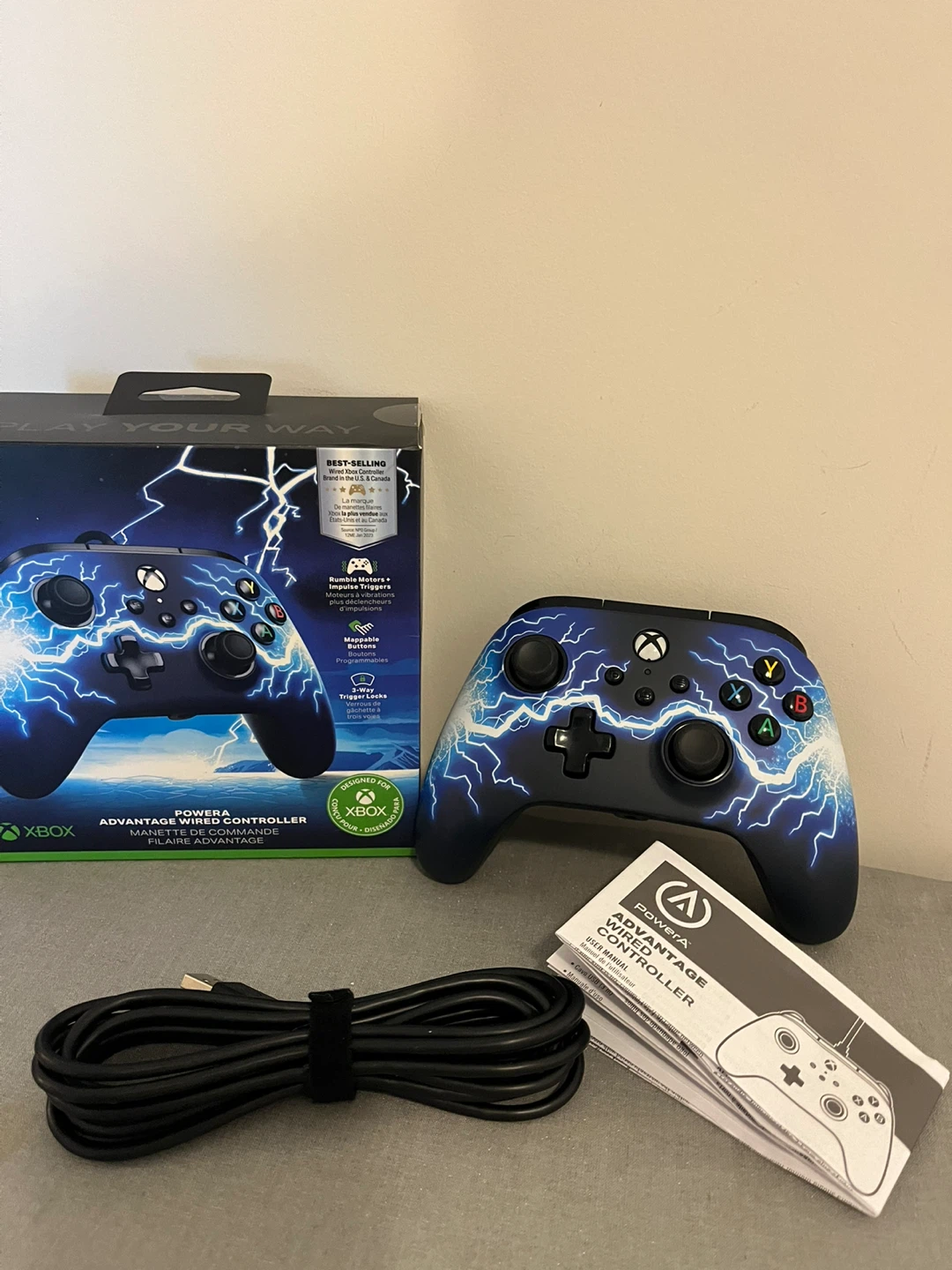 PowerA Xbox Wireless Controller - Lightning - photo 5