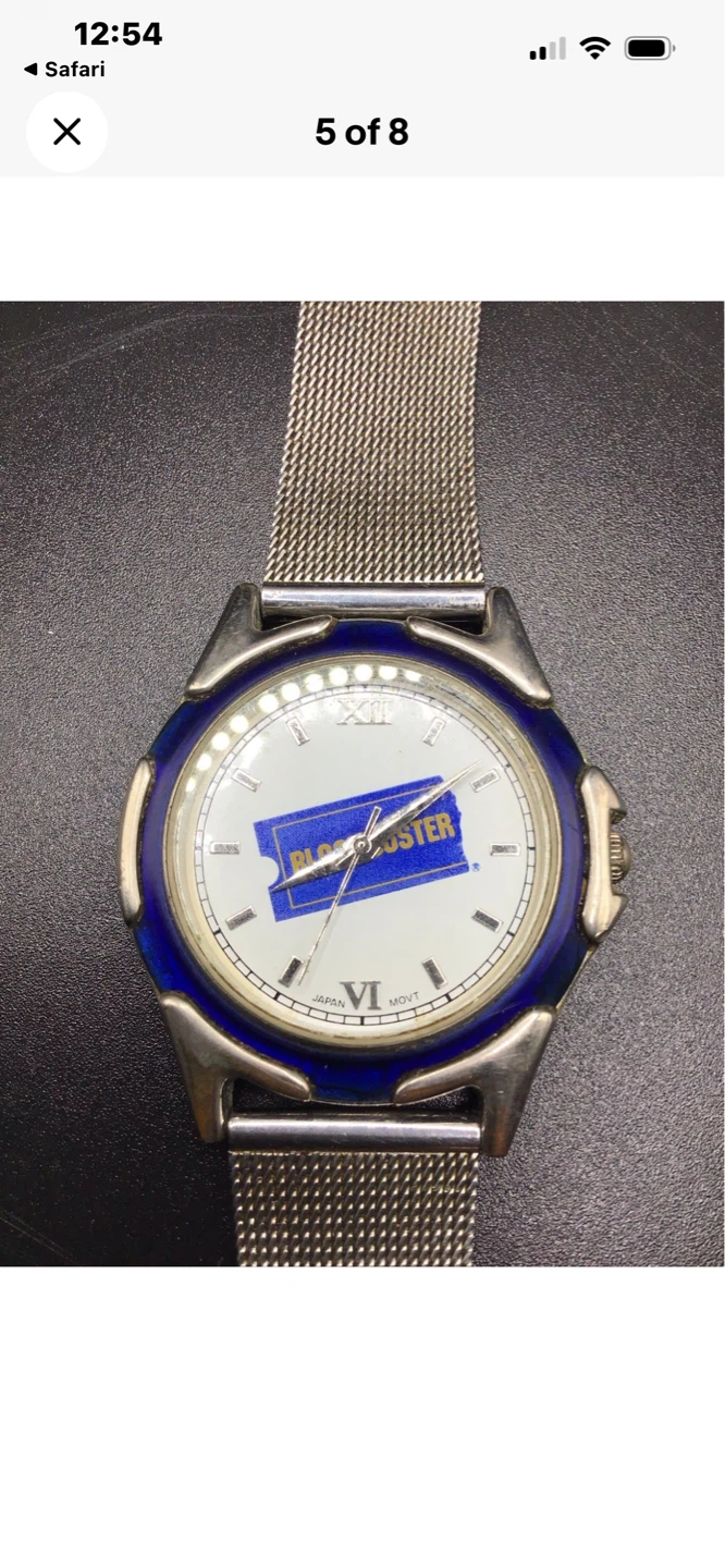 Vintage Blockbuster Watch