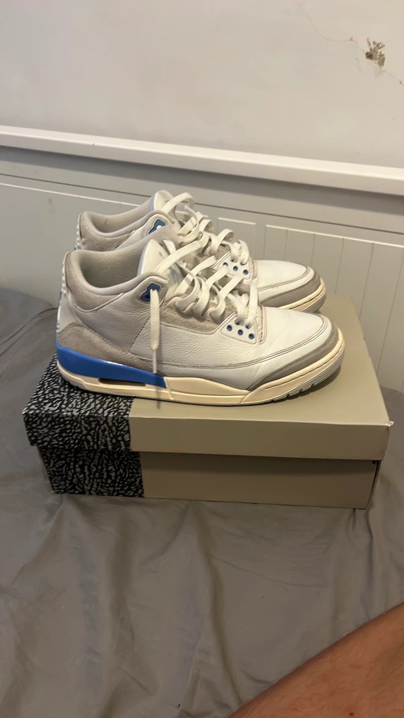Jordan 3 "True Blue" Sneakers - photo 2