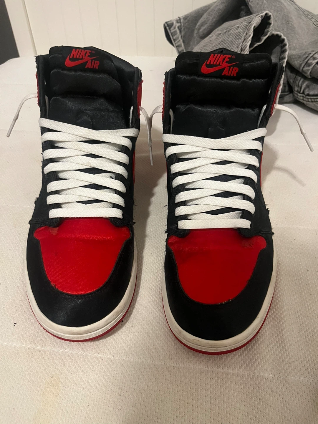 Nike Air Jordan 1 High OG Satin Sneakers