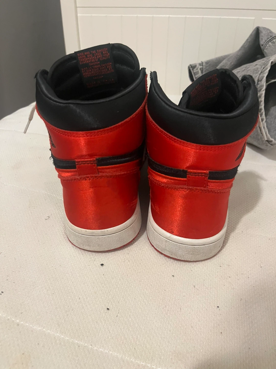 Nike Air Jordan 1 High OG Satin Sneakers - photo 3