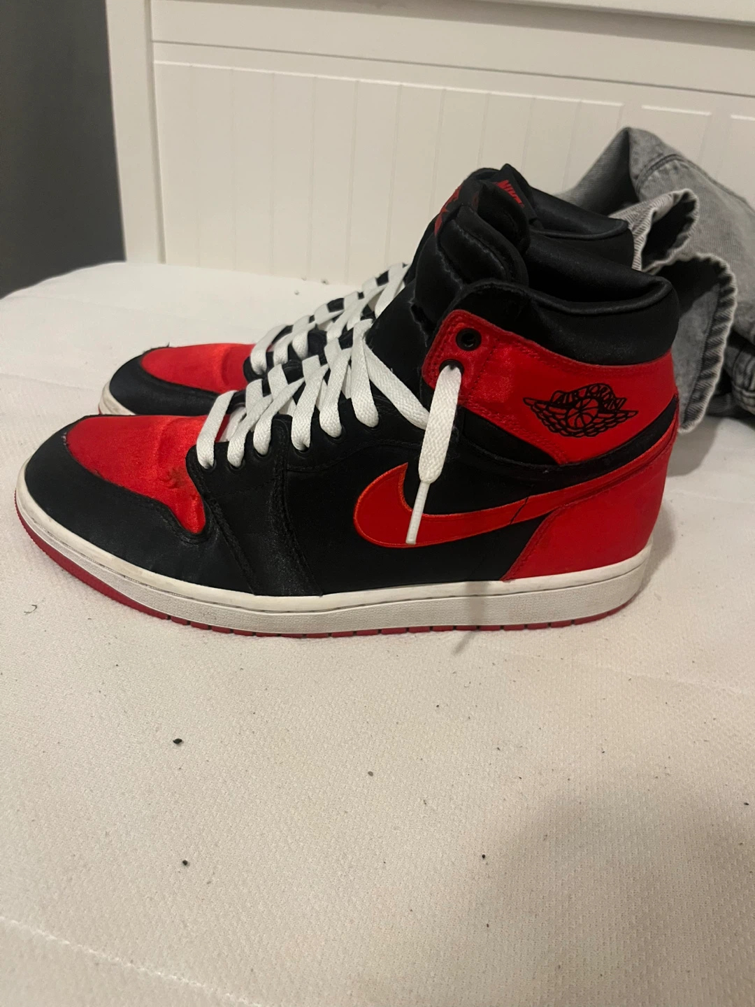 Nike Air Jordan 1 High OG Satin Sneakers - photo 2