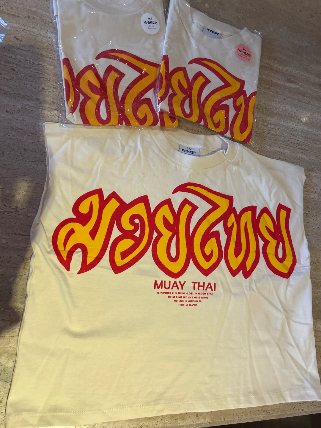 Weeze Muay Thai T-Shirts 3set - photo 2