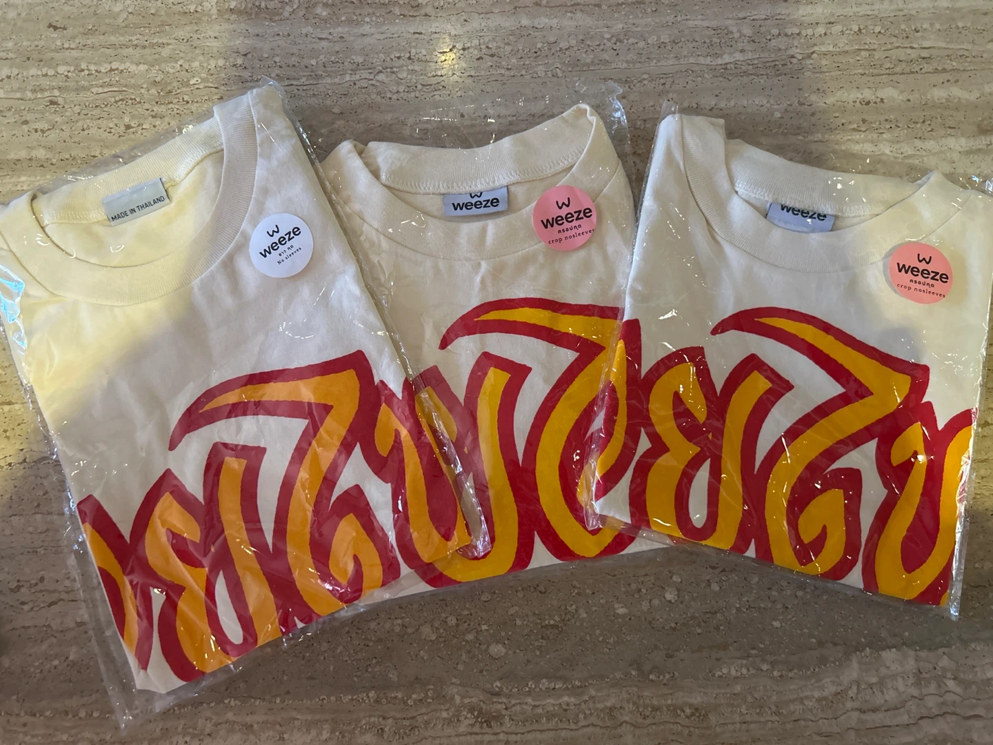 Weeze Muay Thai T-Shirts 3set