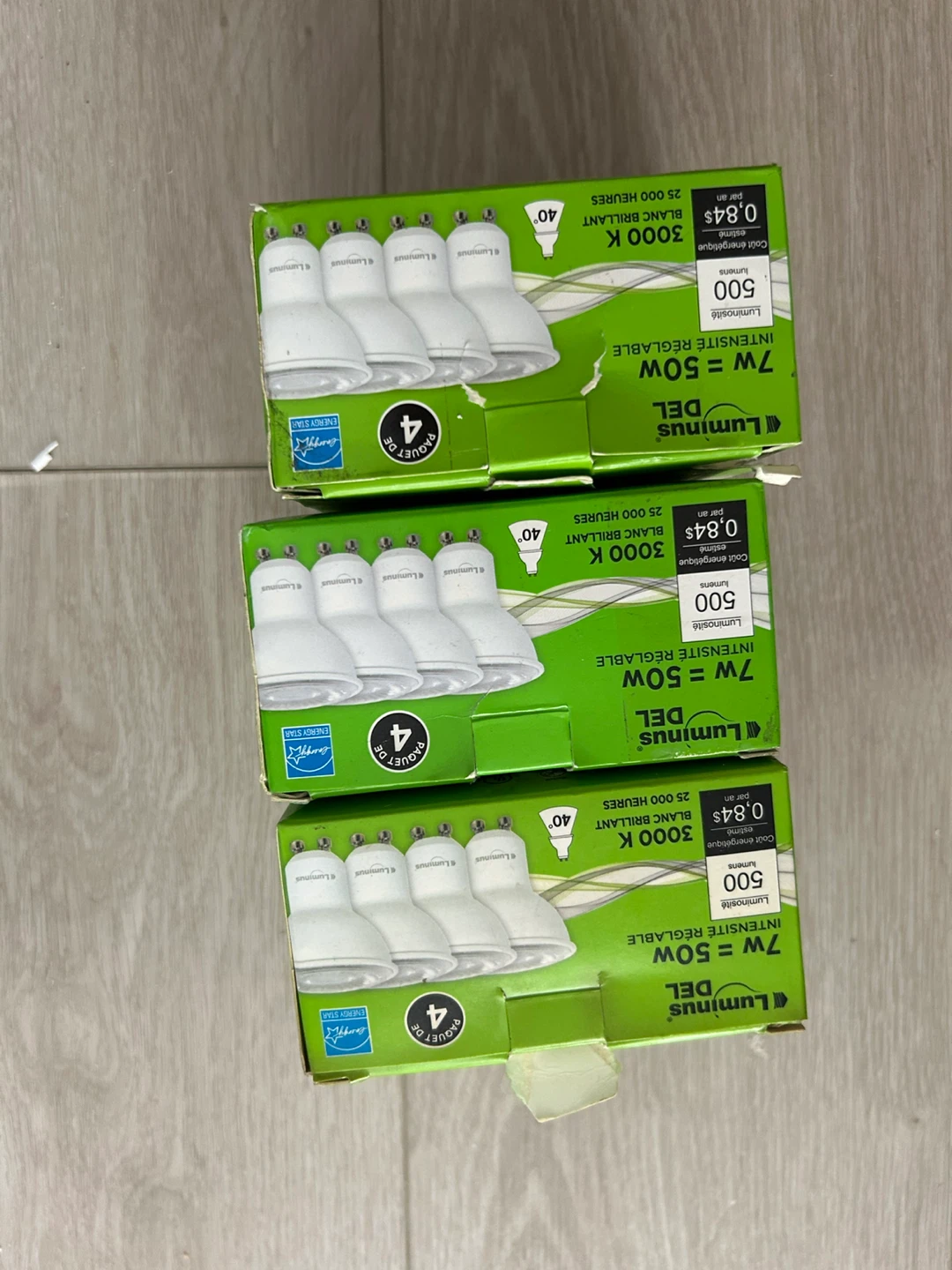 Luminus LED GU10 Bulbs (4-Pack) $10 for all