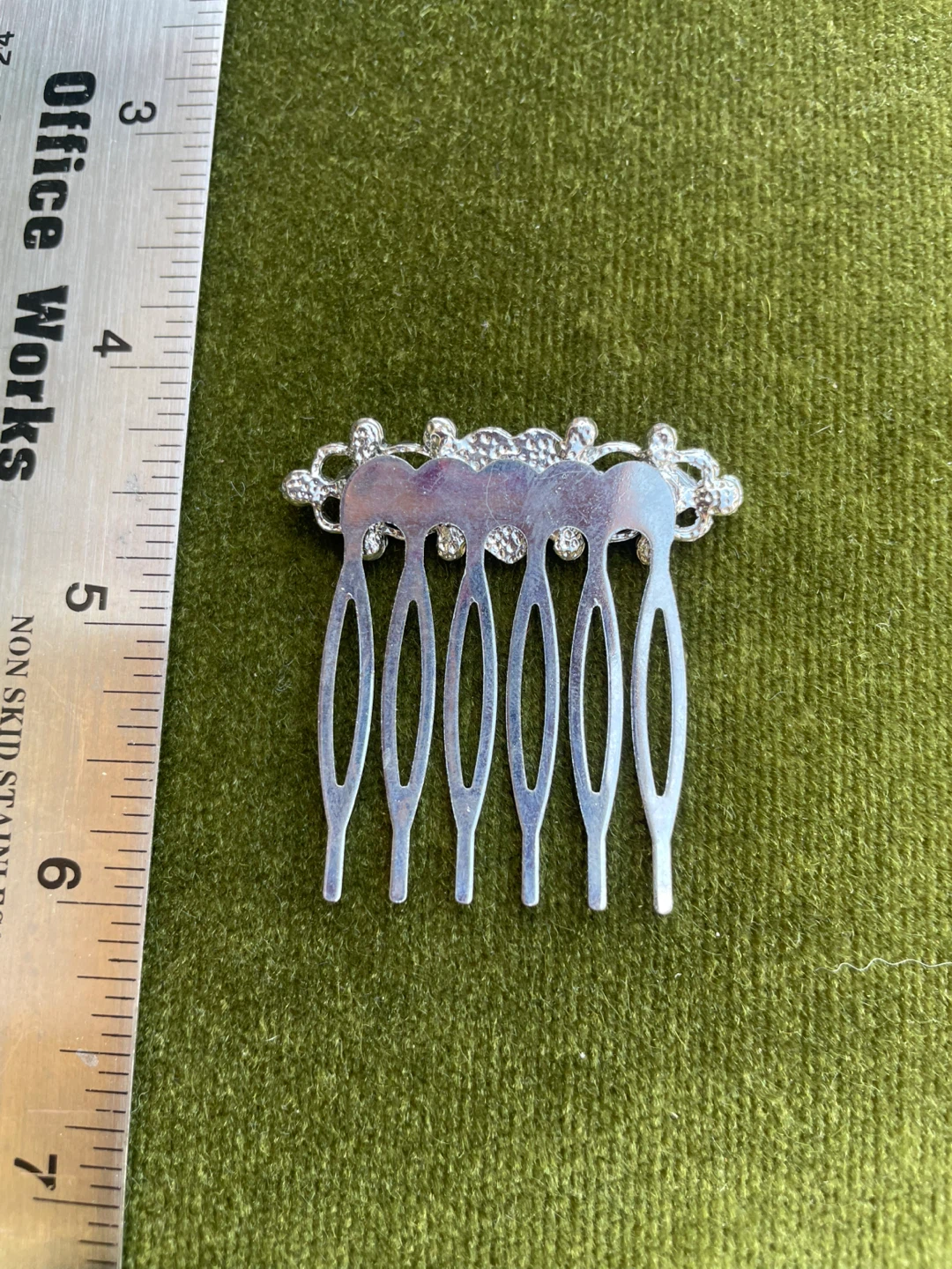 Decorative Heart Hair Comb - photo 2