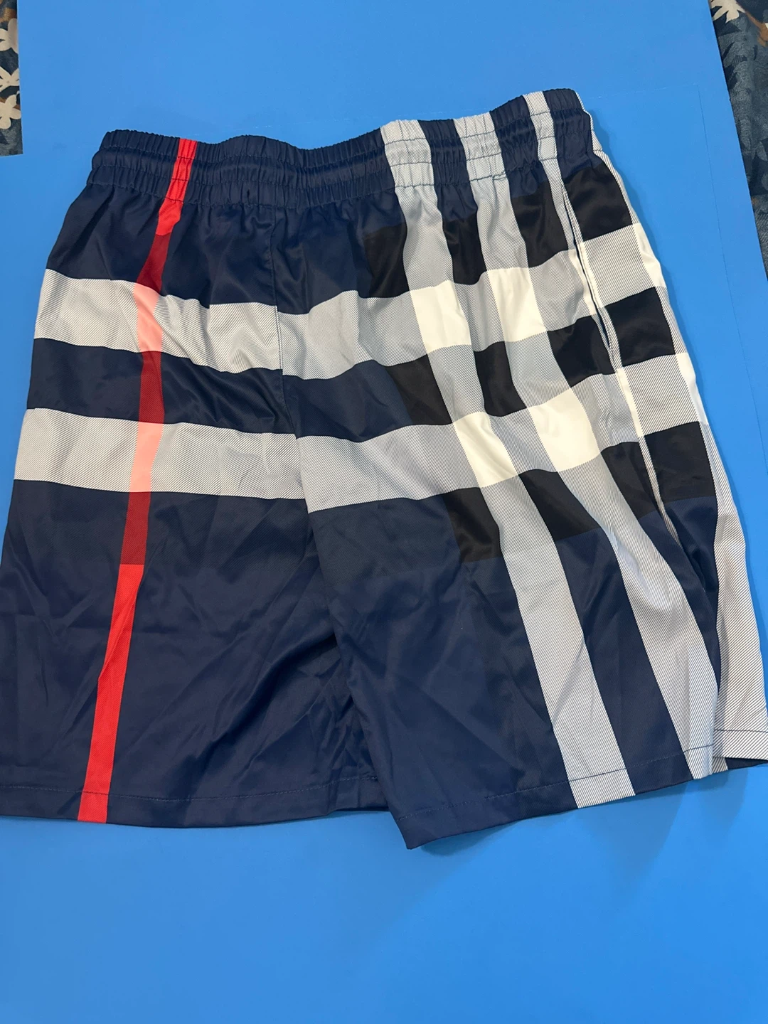 Burberry Men's Plaid Swim Trunks Size XL - photo 2