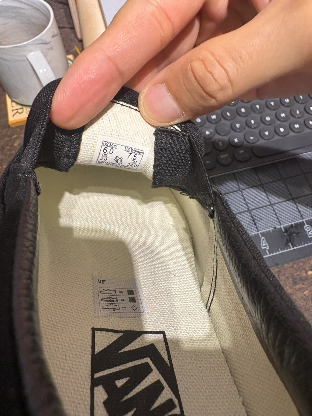 Vans Slip-On Black Canvas Shoes - photo 3