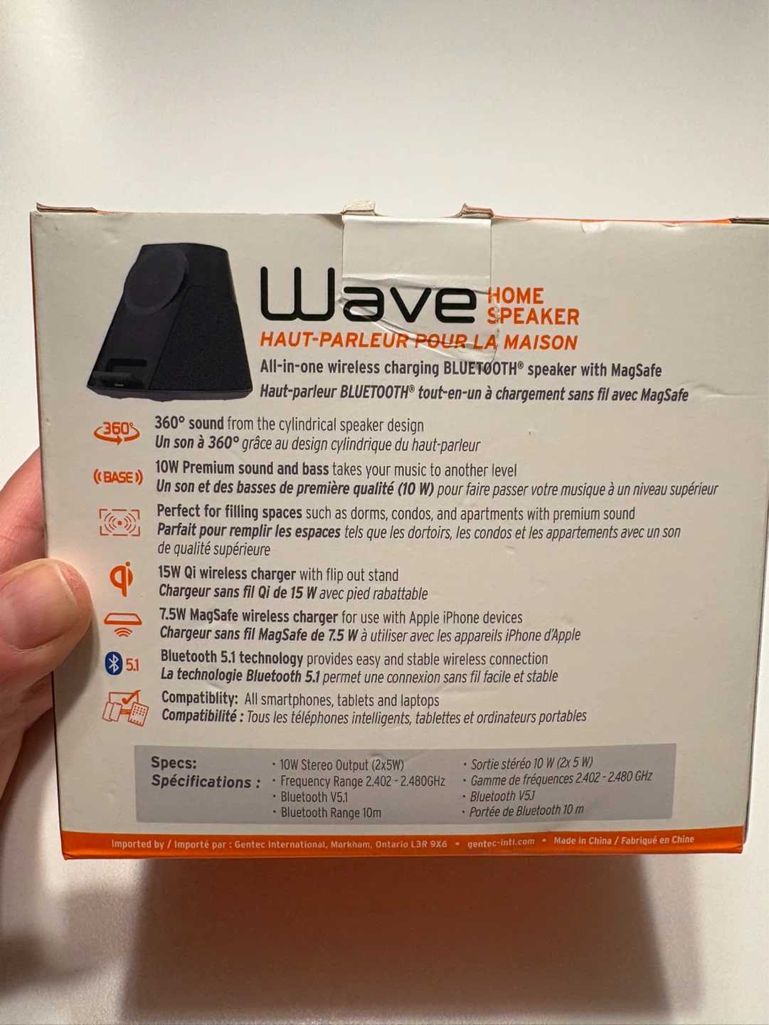 Wireless charger and speaker - photo 2
