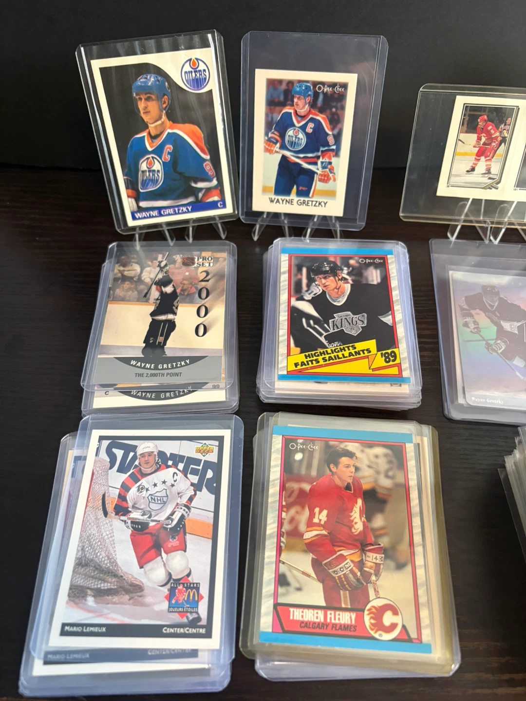 Wayne Gretzky, Mario Lemieux & Vintage Hockey Card Collection - photo 2