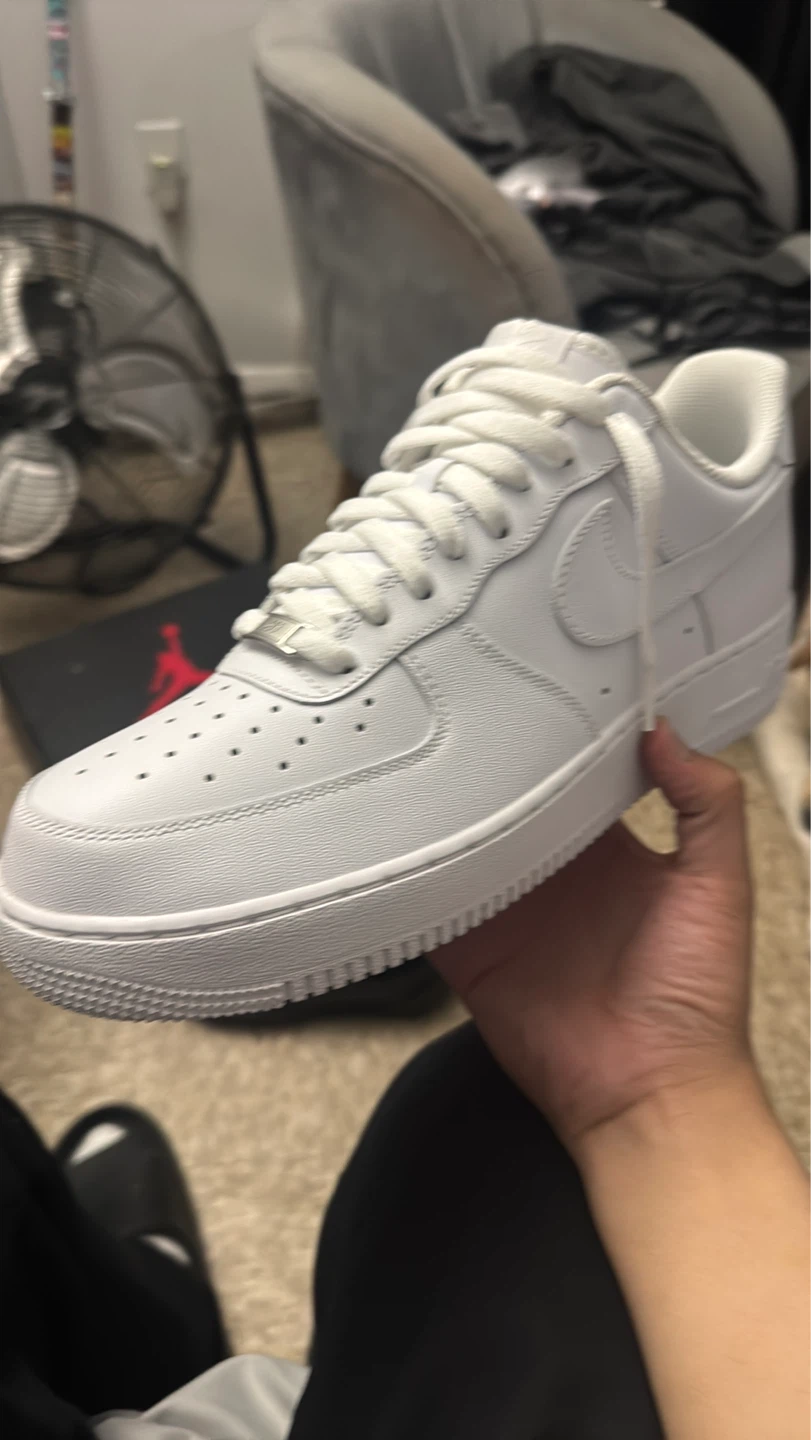 Nike Air Force 1 Low White Sneakers Men's Size 11.5