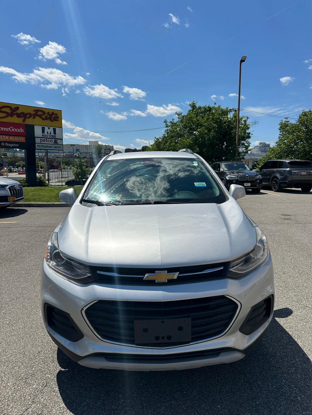Silver Chevrolet Trax LT