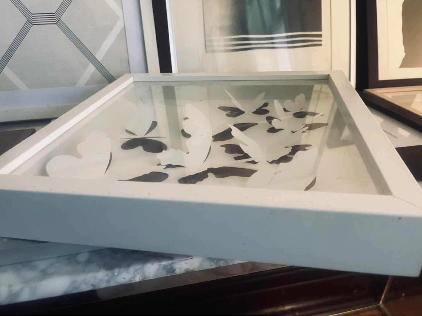 Vintage IKEA Shadow Box Butterfly - photo 2