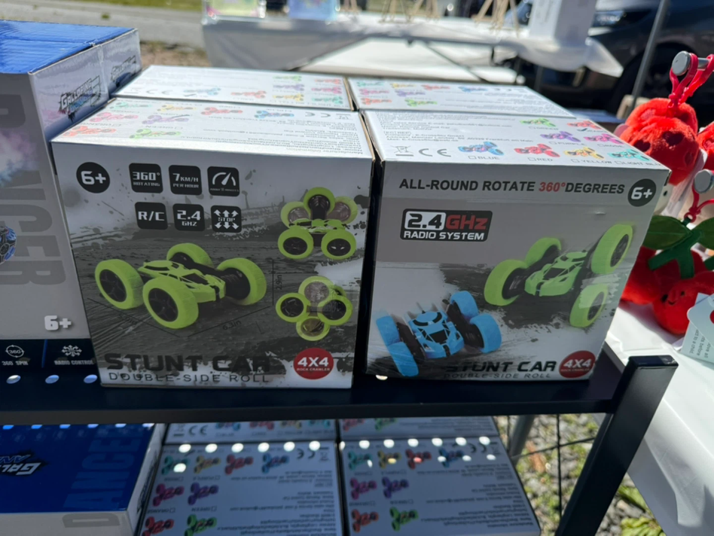 Stunt Car Radio Control Double-Side Roll 4x4