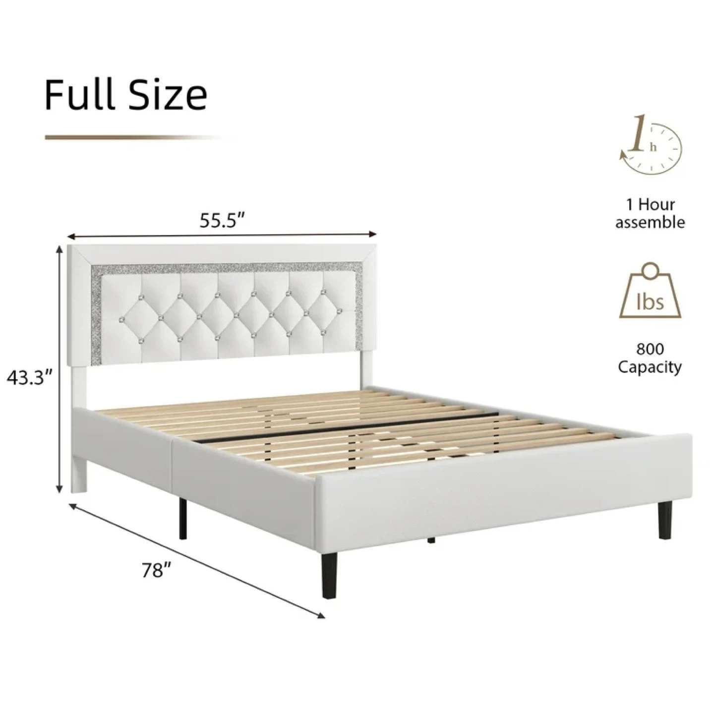 4 EVER WINNER Full Bed Frame - photo 2