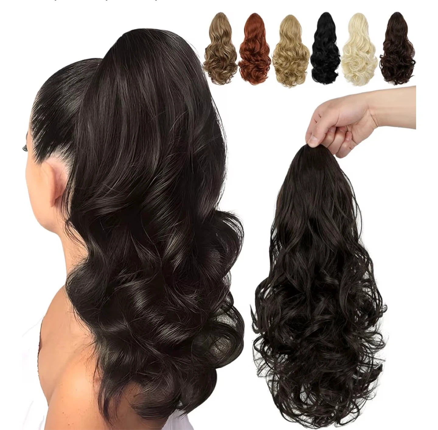 Wavy Clip-In Ponytail Extension