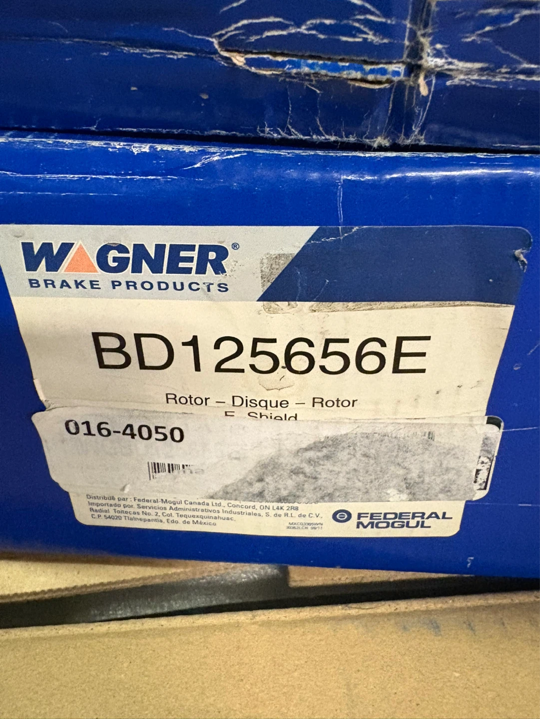 Wagner BD125656E Premium Brake Rotor