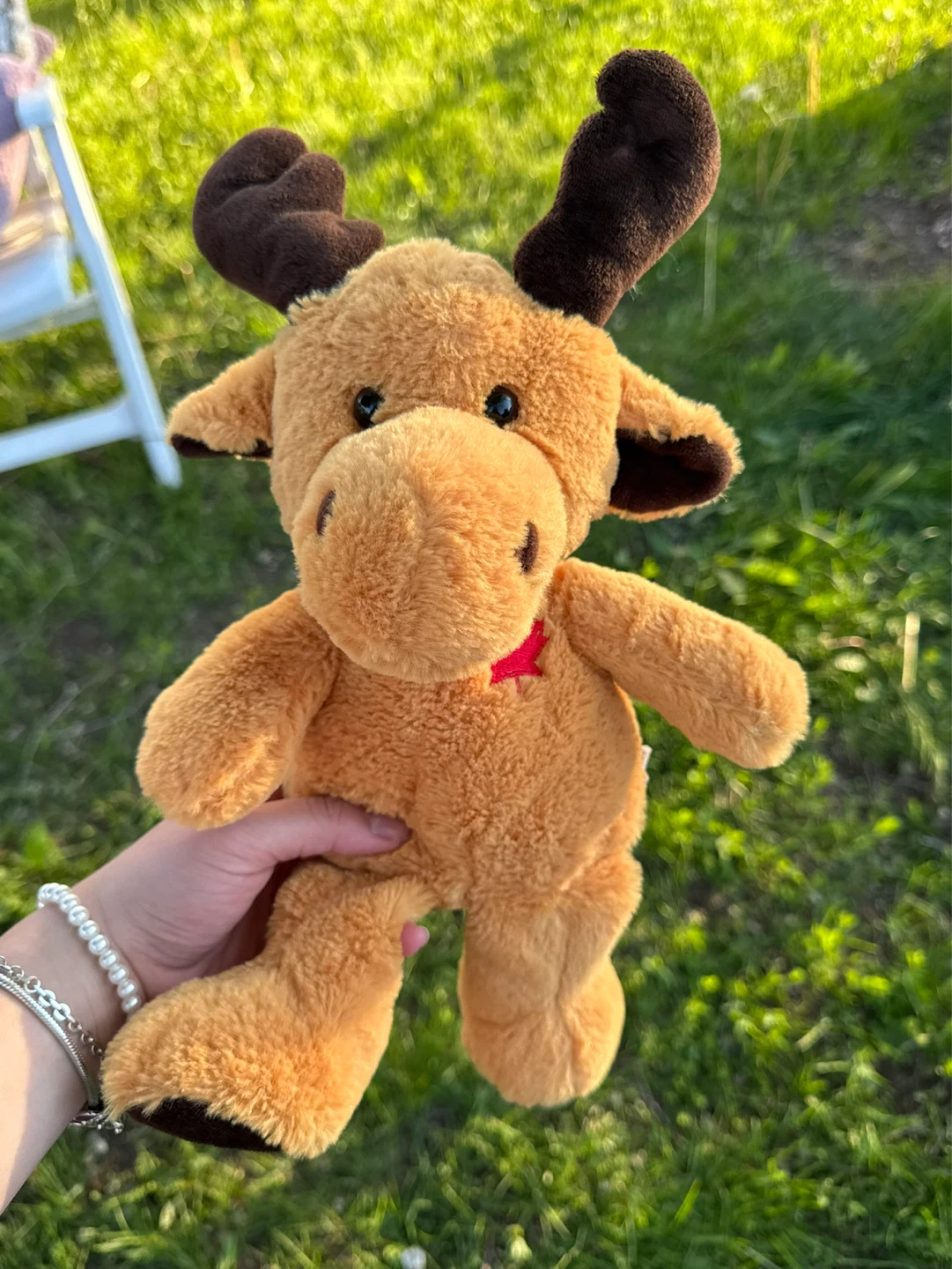 Plush Moose Toy