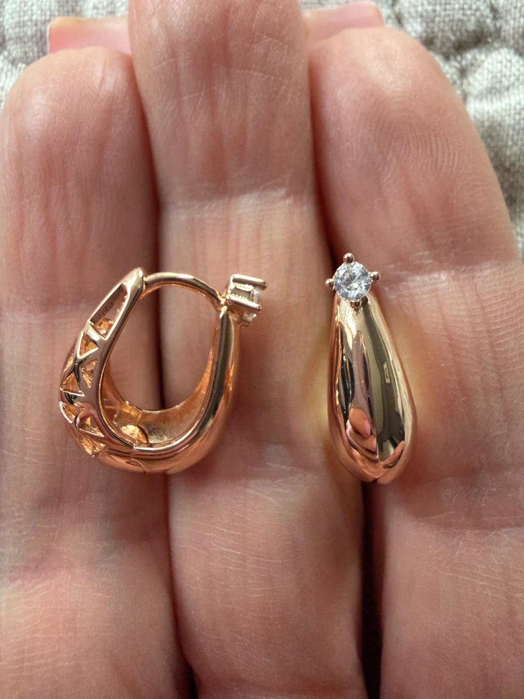 14k gemstone earrings