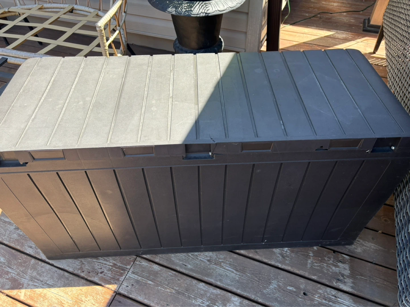 Outdoor storage bin - photo 3