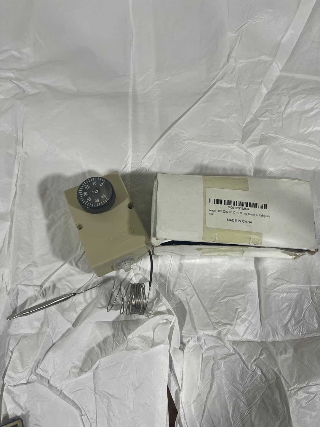 Fridge temperature controller Thermostat