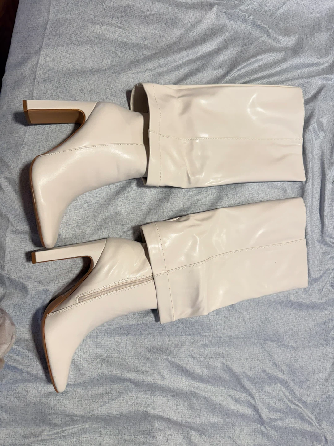 Lulus Cream Knee-High Boots - photo 3