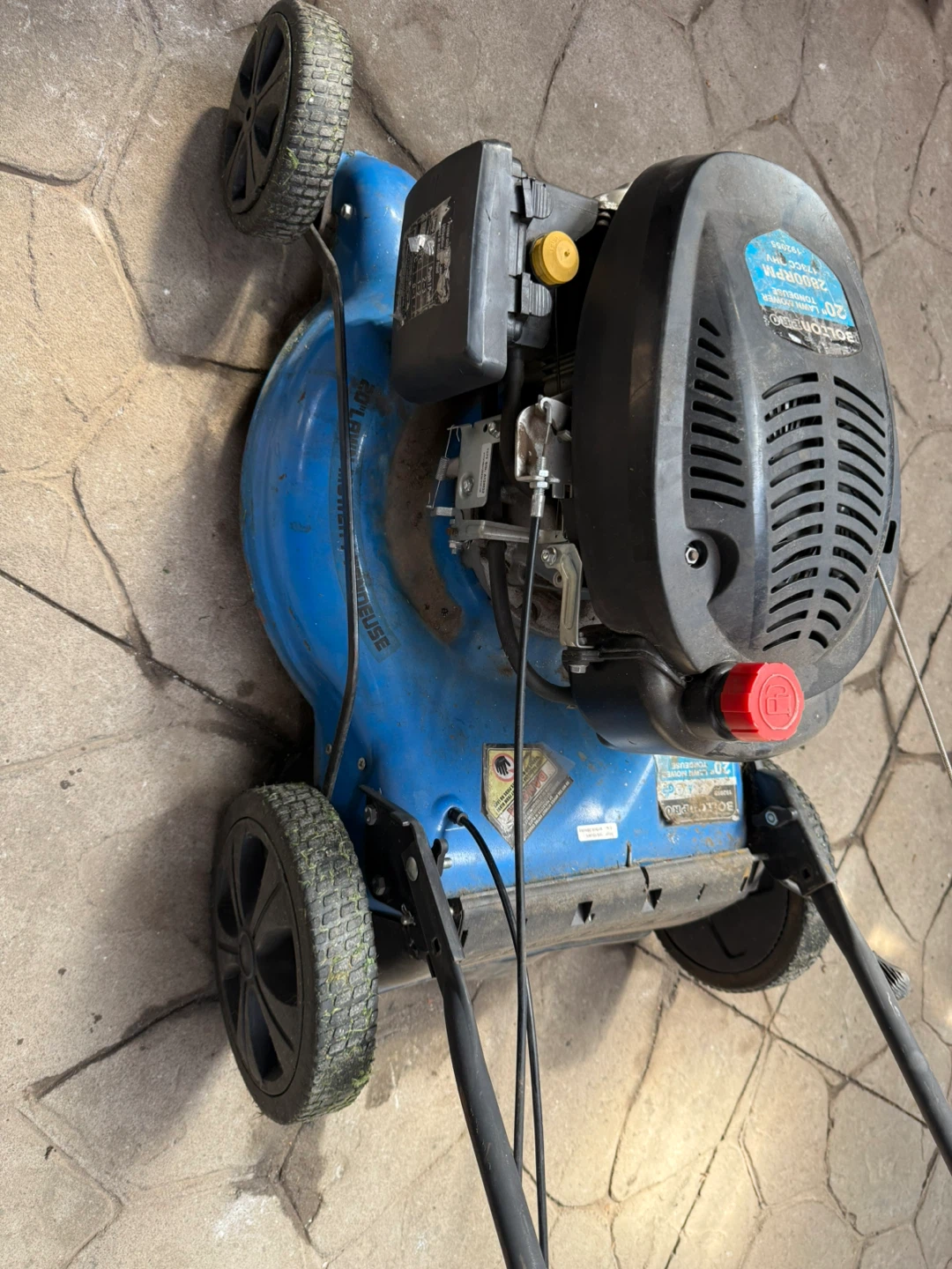 Lawn mower 20” self propelled - photo 4