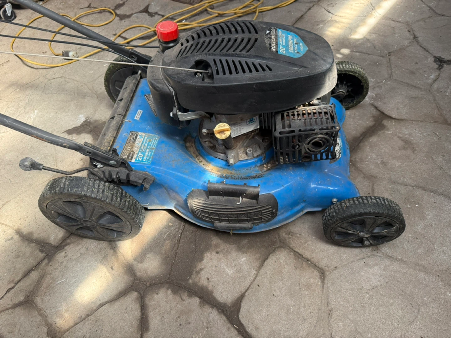 Lawn mower 20” self propelled - photo 2