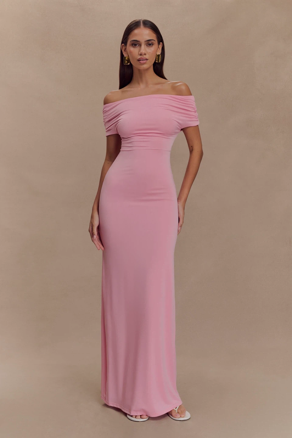 House of CB Imogen Maxi Dress - Candy Pink