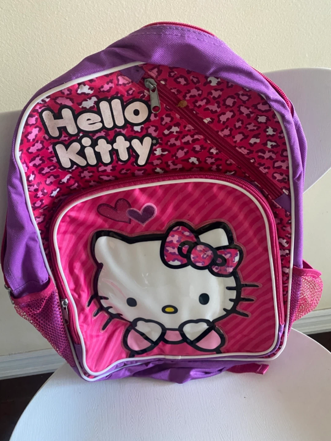 Hello Kitty Purple and Pink Backpack
