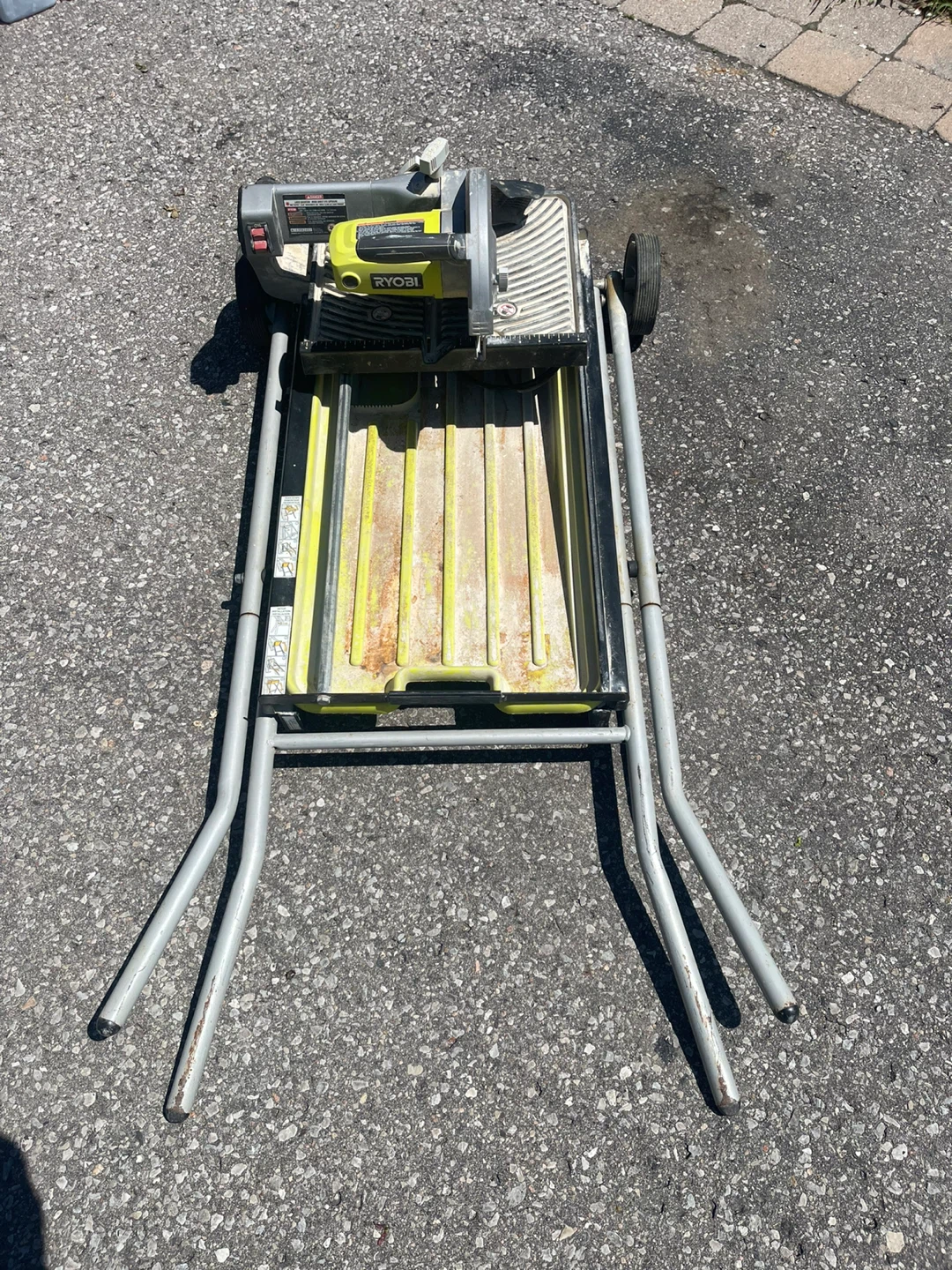 Ryobi Wet Saw Tile Cutter - photo 3