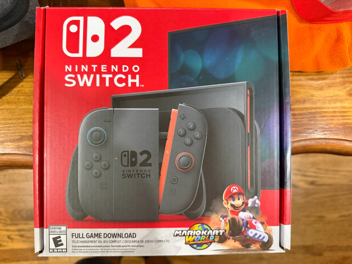 Nintendo Switch 2 w/ Sonic & Mario Kart 8