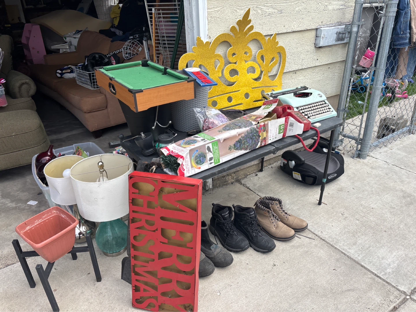 Garage Sale 5/31/26. Taking best offers on everything