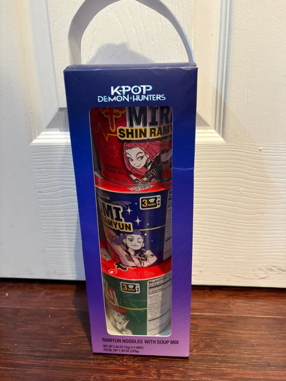 Exclusive Netflix House KPOP Demon Hunters Shin Ramyun 3 Pack