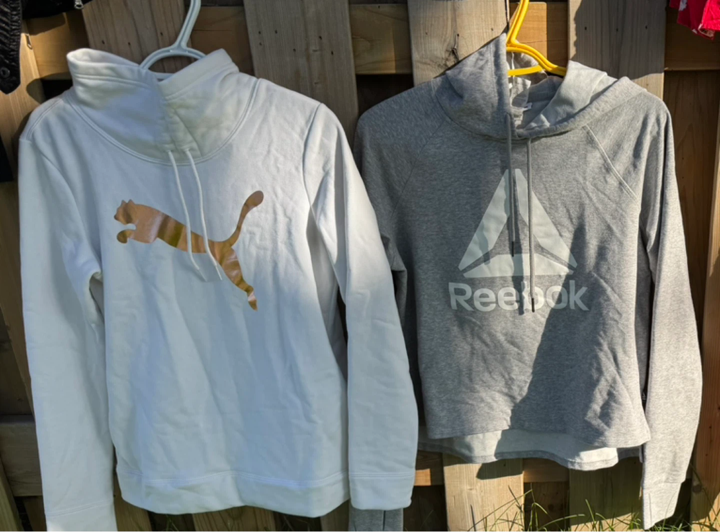 Puma and Reebok Hoodie Bundle