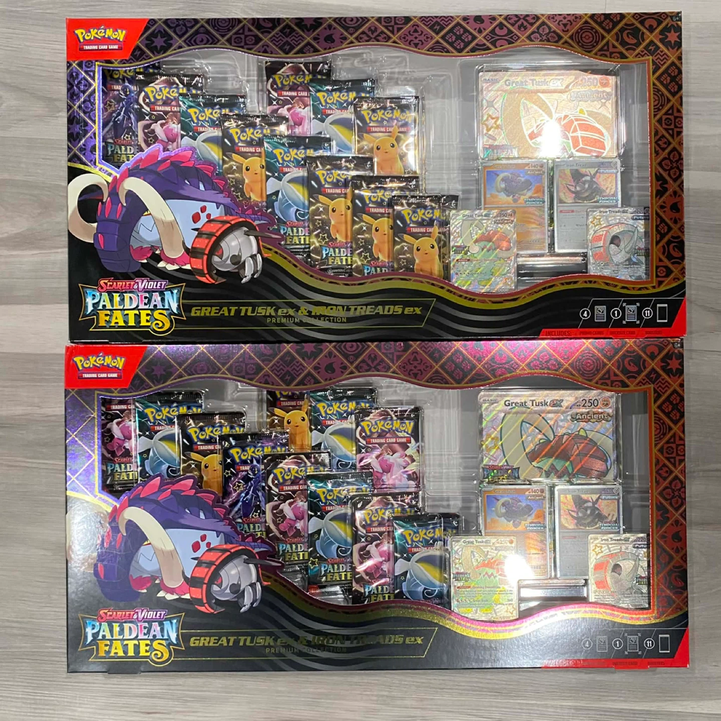 Pokemon Paldean Fates Great Tusk Premium Collection