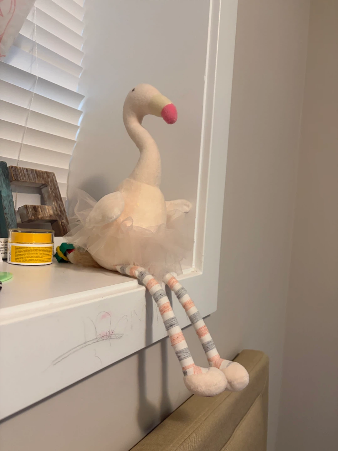 Plush Flamingo Ballerina Toy - photo 2