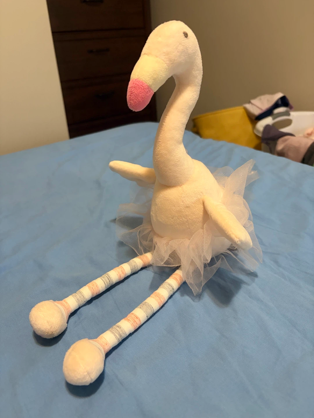 Plush Flamingo Ballerina Toy